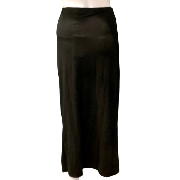 NWT Reformation Black Rylan Twist Front Skirt - Sz L - Picture 7 of 10
